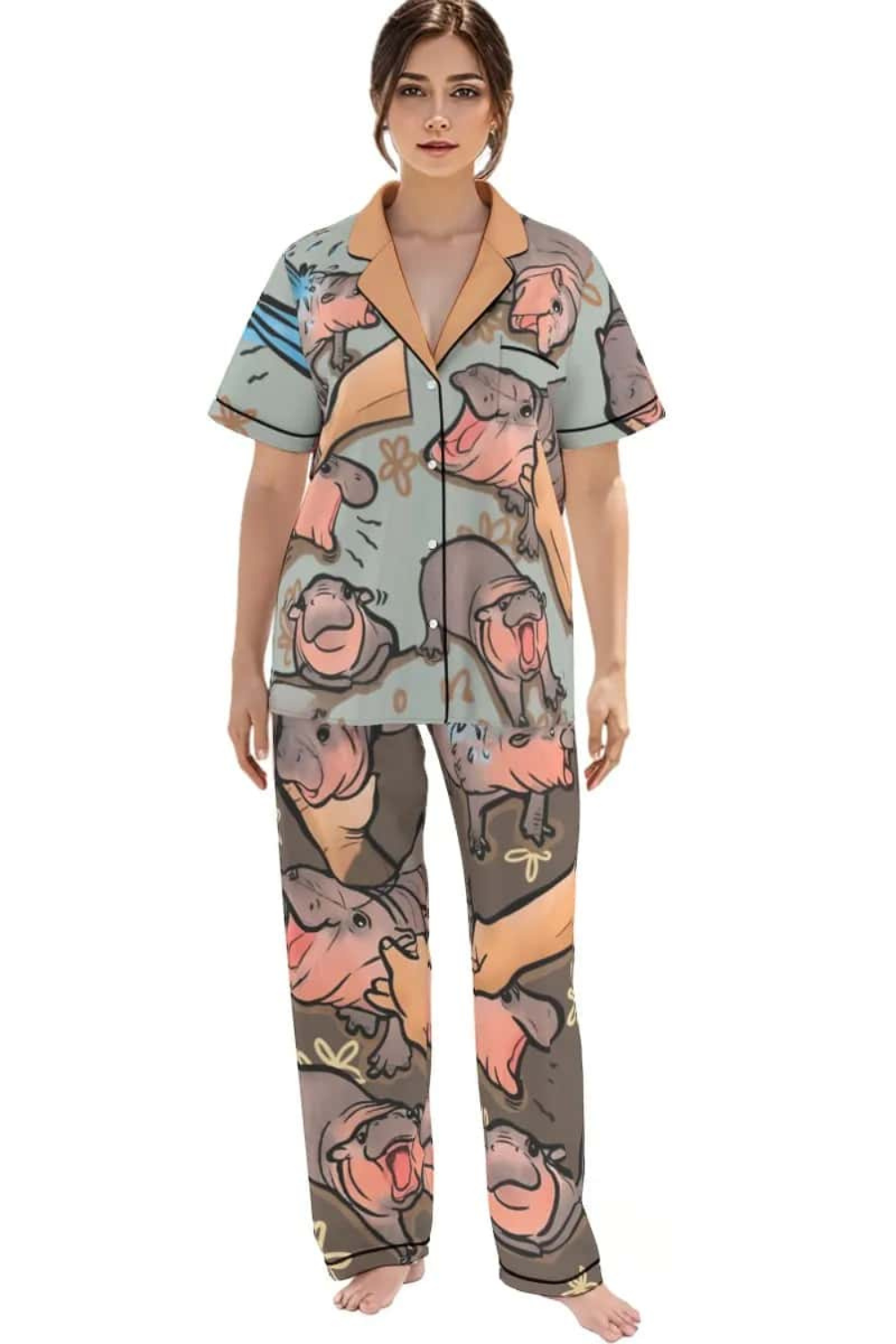 Moo Deng Lounge Set