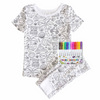 Colorable Pajama Set