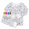 Colorable Pajama Set