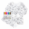 Colorable Pajama Set