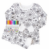 Colorable Pajama Set