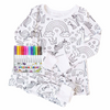 Colorable Pajama Set